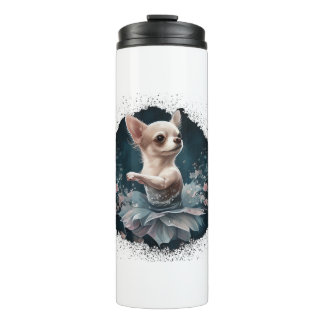 Chihuahua Ballerina Ballet Dansen Thermosbeker