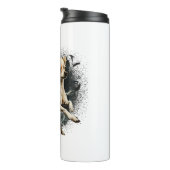 Chihuahua Ballerina Ballet Dansen Thermosbeker (Geroteerd rechts)