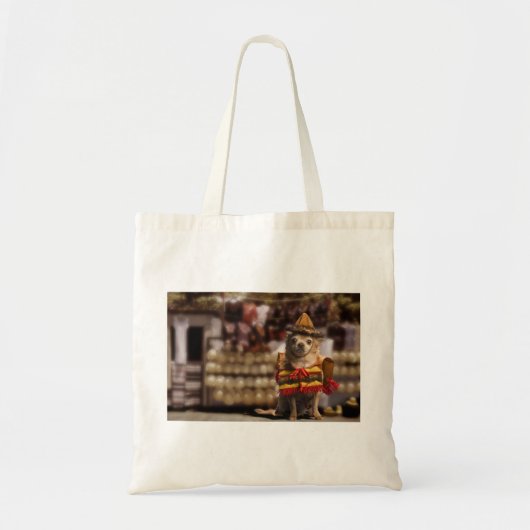 Chihuahua Bandito Canvas tas (Voorkant)