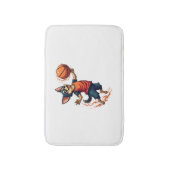 Chihuahua Basketbal Speler Sport Dunk Badmat (Voorkant Verticaal)