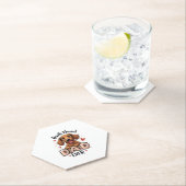 Chihuahua Basketballer Sport Dunk Kartonnen Onderzetters (Insitu)