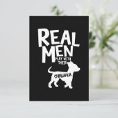 Chihuahua Bedankkaart (Staand voorkant)