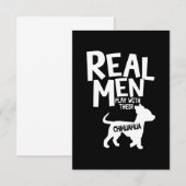 Chihuahua Bedankkaart (Voorkant / Achterkant)