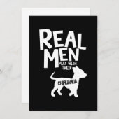 Chihuahua Bedankkaart (Voorkant / Achterkant)