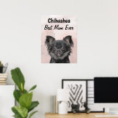 Chihuahua Best Mam Poster (Thuiskantoor)