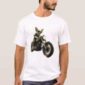 Chihuahua Biker T-shirt (Voorkant)