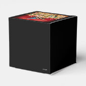 Chihuahua Birthday Pizza Pie Bedankdoosjes (Achterkant)