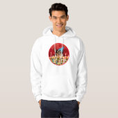 Chihuahua Birthday Pizza Pie Hoodie (Voorkant volledig)