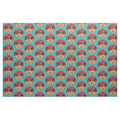 Chihuahua Birthday Pizza Pie Stof (Yard (91,4 cm))