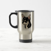 Chihuahua Black & Tan Travel Mug Reisbeker (Links)