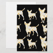 CHIHUAHUA BLING! BRIEFPAPIER (Voorkant / Achterkant)