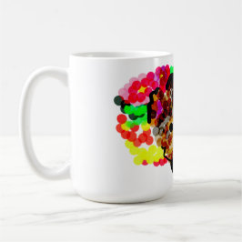 Chihuahua bloemen koffiemok