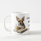 Chihuahua | Boek | Koffie | Thee | Lezen | Ochtend Koffiemok (Links)