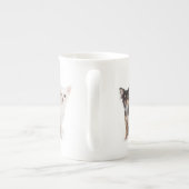 Chihuahua Bone China Mok (Achterkant)