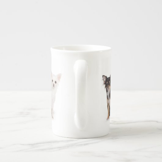 Chihuahua Bone China Mok (Achterkant)