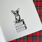  Chihuahua Bookplate Rubberstempel