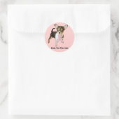 Chihuahua borstkanker Sticker (Tas)