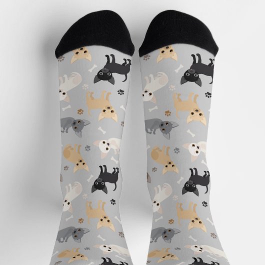 Chihuahua Botten en poten Sokken (Top)