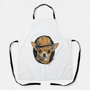 Chihuahua Bouwvakker Bouw Schort