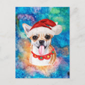 Chihuahua Breed Dog Kerstmis Feestdagenkaart (Voorkant)