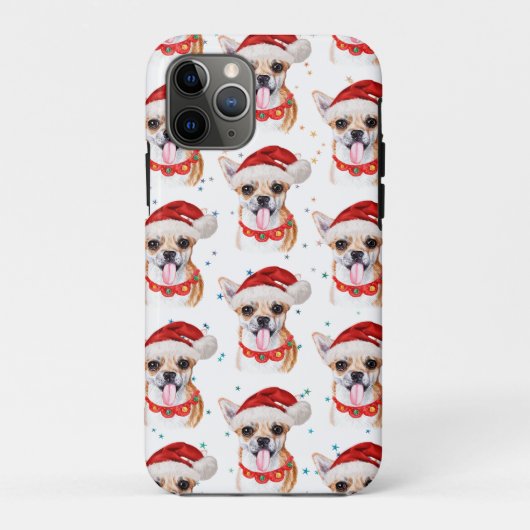 Chihuahua Breed Waterverf Dog Pattern Case-Mate iPhone Case (Achterkant)