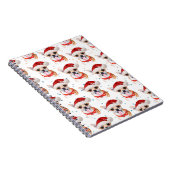 Chihuahua Breed Waterverf Dog Pattern Notitieboek (Rechterzijde)