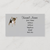 Chihuahua Breeder Visitekaartje (Achterkant)