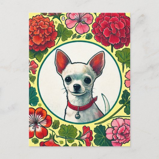 Chihuahua Briefkaart (Voorkant)
