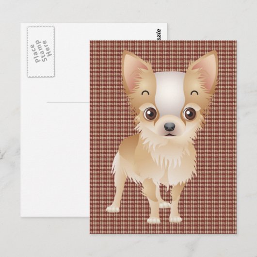 chihuahua briefkaart (Voorkant / Achterkant)