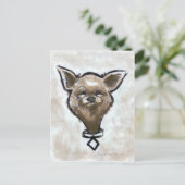 Chihuahua Briefkaart (Staand voorkant)
