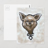 Chihuahua Briefkaart (Voorkant / Achterkant)