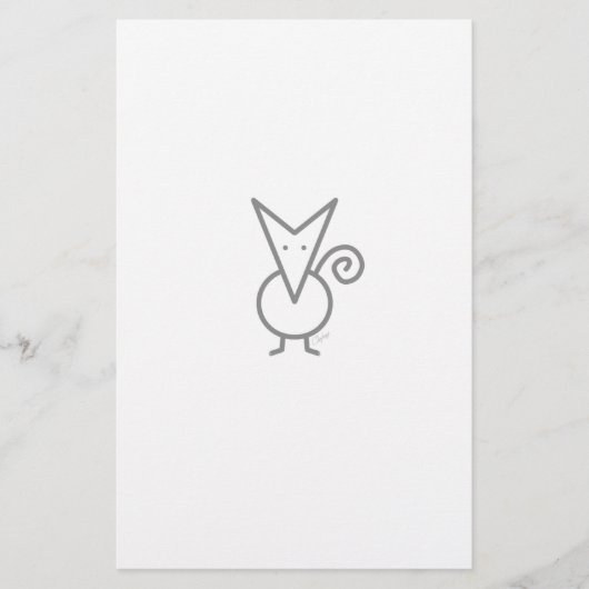 Chihuahua Briefpapier (Voorkant)