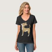 Chihuahua Brown T-shirt (Voorkant volledig)