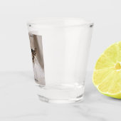 Chihuahua Bruiloft Shot Glas (Rechts)