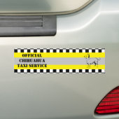 Chihuahua Bumpersticker (Op auto)