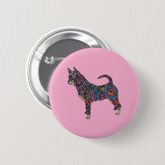 Chihuahua Button (Voorkant /achterkant)