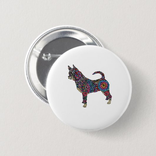 Chihuahua Button (Voorkant /achterkant)