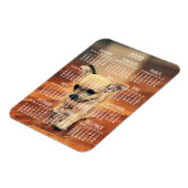 Chihuahua Calendar 2020 Photo Magnet 3x4 Small Magneet (Linkerzijde)