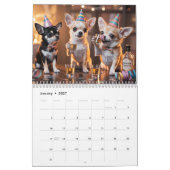 Chihuahua Calendar Kalender (Jan 2027)