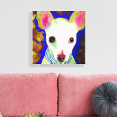 Chihuahua Canvas Afdruk (Insitu (Woonkamer))