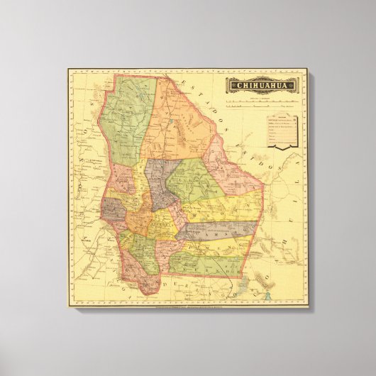 Chihuahua Canvas Afdruk (Voorkant)