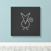 Chihuahua Canvas Afdruk (Insitu (Houten vloer))
