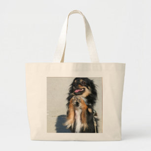 Chihuahua canvas tas