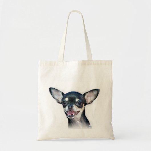 Chihuahua canvas tas (Voorkant)