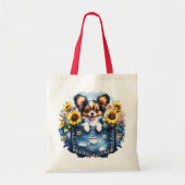 Chihuahua Canvas tas op zakformaat (Voorkant)