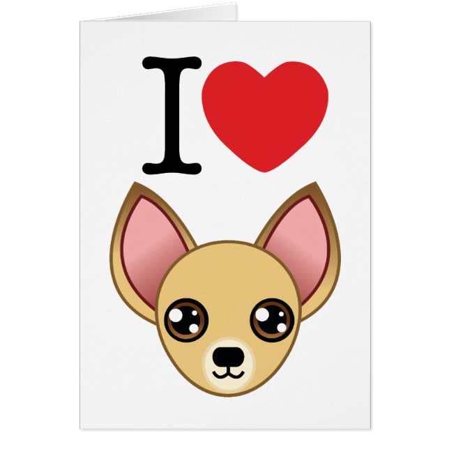 Chihuahua Card (Voorkant)