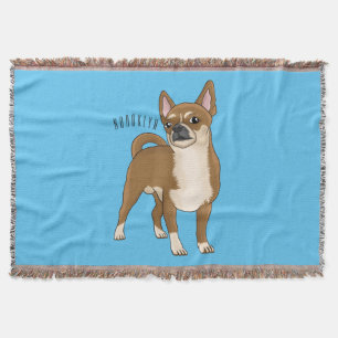 Chihuahua cartoon deken