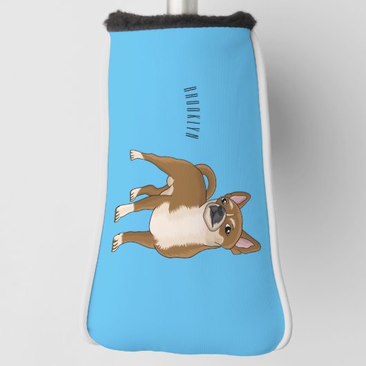 Chihuahua cartoon golfheadcover (Draai 90)