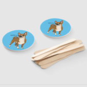 Chihuahua cartoon handwaaier (Niet-gemonteerd)