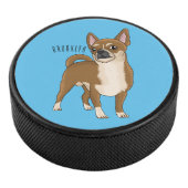 Chihuahua cartoon hockey puck (3/4)